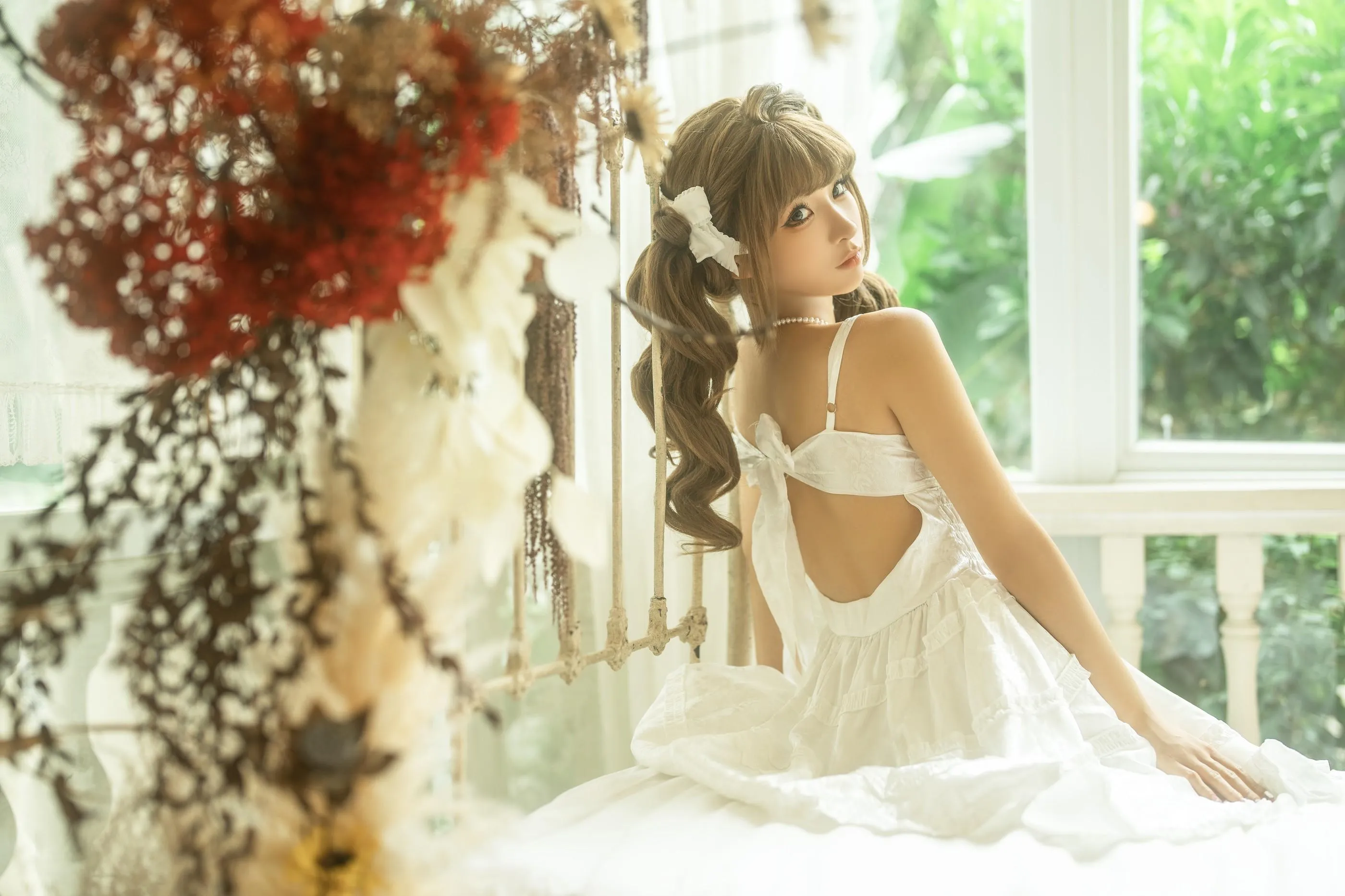 蠢沫沫 – NO.286 三月T3赠品《花床》 [34P]插图4